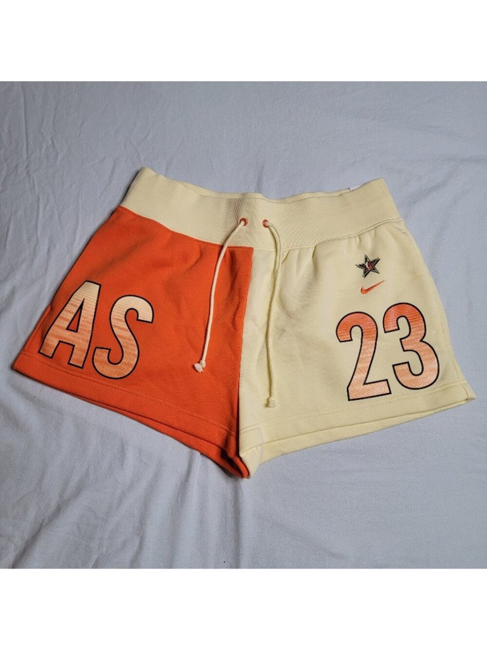 Nike WNBA ALL-Star Weekend Women's High Rise Fleece Basketball Shorts Large
